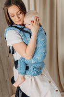 Nosidełko LennyLamb - LennyUpGrade Lotos Niebieski