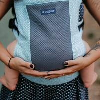 Zaffiro - baby carrier City Air: Grey Leaves