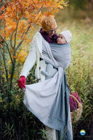 Chusta tkana Little Frog Bambusowy Howlit