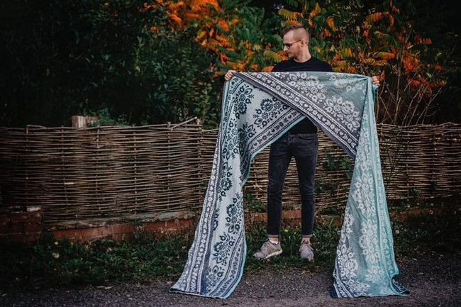 Chusta tkana Sensimo Slings - Lea Mint