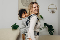 Nosidełko LennyLamb - LennyPreschool: Mała Jodełka Szara