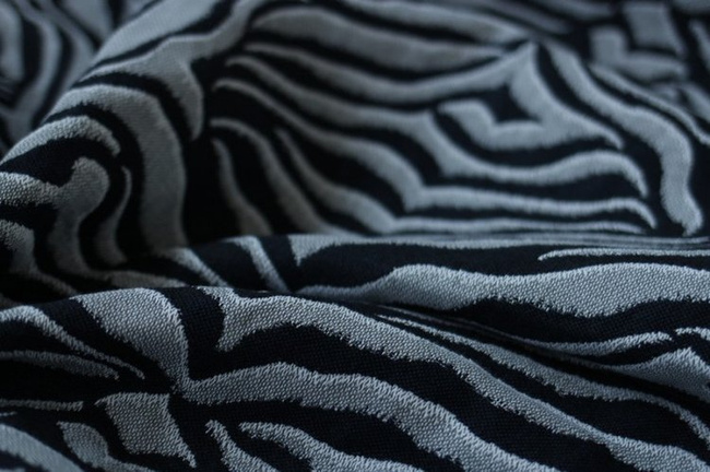 Woven Wrap Yaro Tiger Ultra Navy Grey Alpaca