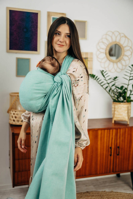 Basic Line Baby Sling LennyLamb - Agave