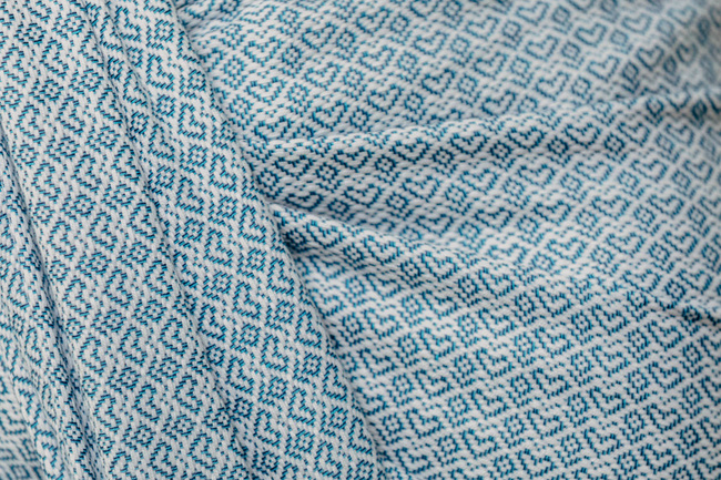 Chusta tkana LennyLamb - LittleLove Sky Blue