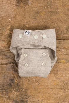 Otulacz wełniany LennyLamb - Herringbone Natural