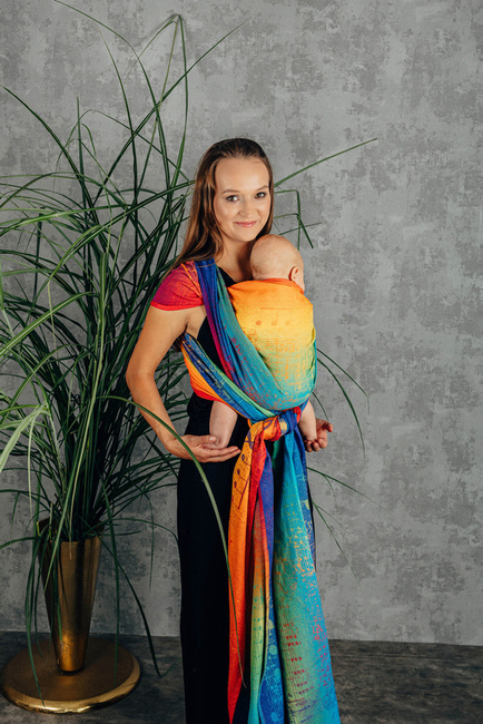Woven wrap LennyLamb - Rainbow Symphony