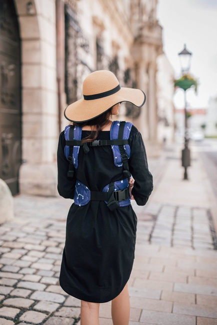 Be Lenka Baby carrier: Mini Constellations Blue