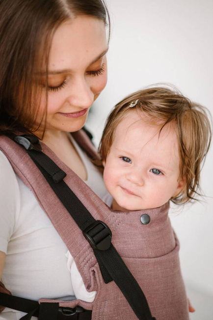 Baby carrier Kavka Multi-age: Mocca Linen 2024