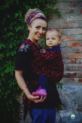 Chusta tkana Little Frog - Ruby Dust