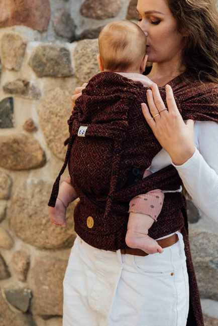 LennyHybrid Half Buckle Carrier - Big Love Auburn