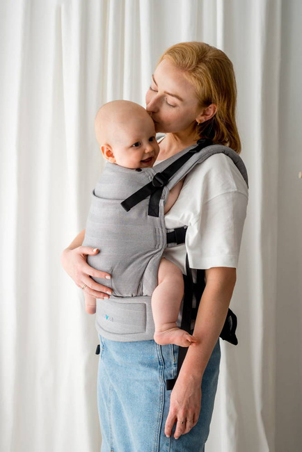 Nosidło Kavka MultiAge - Flint Herringbone Bamboo