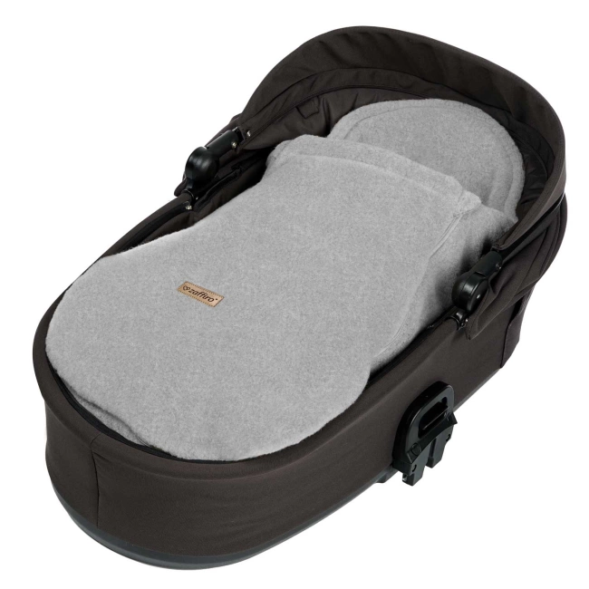Zaffiro - Śpiworek Mini 0-18 miesięcy Wełna Premium Grey