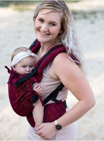 Nosidełko Kinder Hop Multi Soft: Diamond Maroon