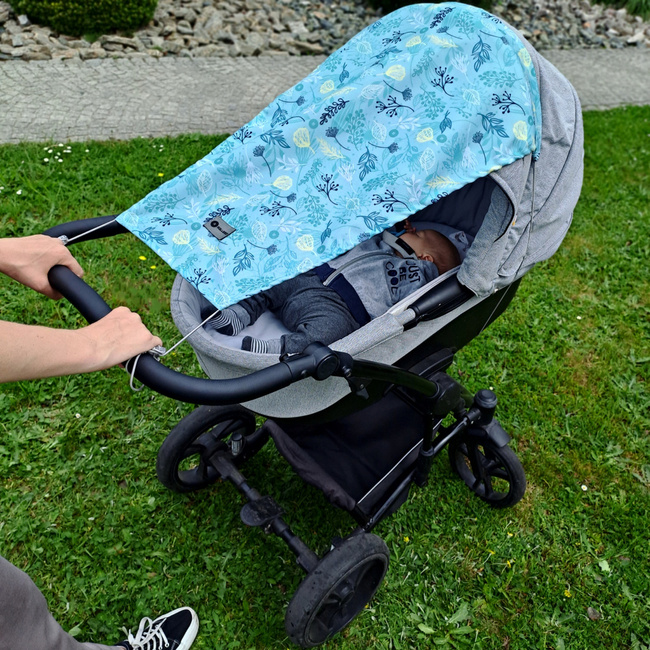 Rollersy - stroller cover Mint Leaves