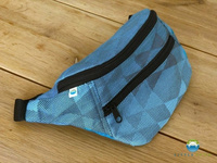 Saszetko-nerka Little Frog - Navy Illusion - Turkus