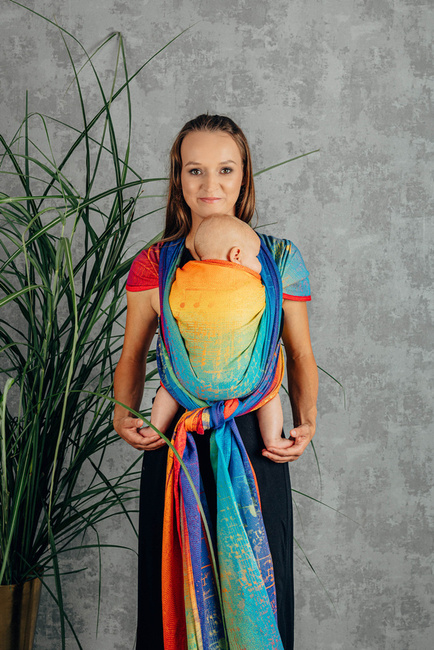 Woven wrap LennyLamb - Rainbow Symphony