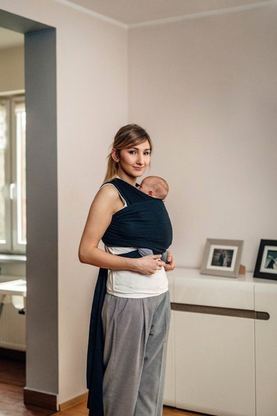 Chusta elastyczna LennyLamb - Czarny (5 m.)