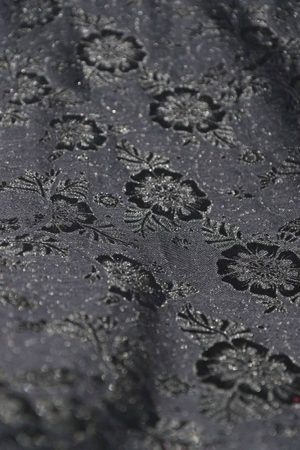 Chusta tkana Yaro Slings - Ava Duo Black Wool Silk Glam