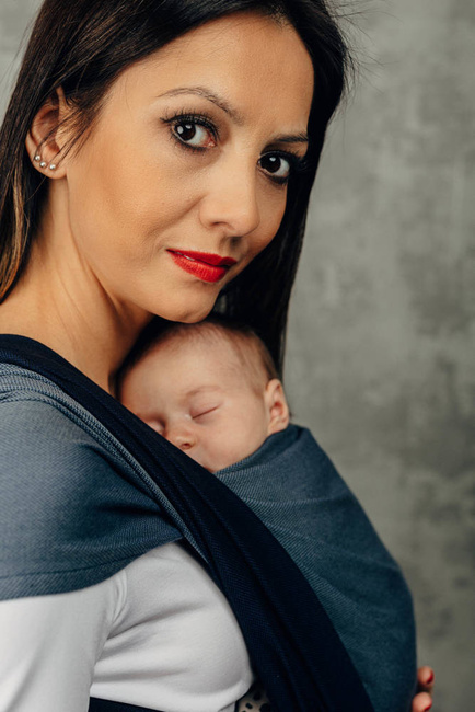 Moja pierwsza chusta - LennyLamb Azuryt