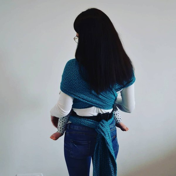 Half Buckle Mimi.EM - Lolly Wovens Sea Unicorn Breeze/Luna Dream Little Hearts