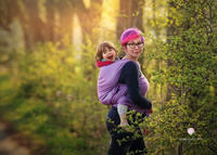 Chusta kółkowa/Ring Sling EverySlings Sweetheart Sunrise