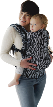 Little Frog baby carrier - Prime: Zebra