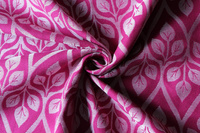 Chusta tkana Yaro Sling - La Vita Duo Fuchsia White Tencel Seacell