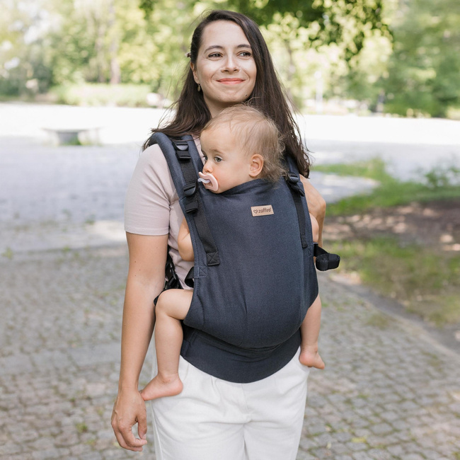 Zaffiro - baby carrier BabyGrow Roma: Anthracite