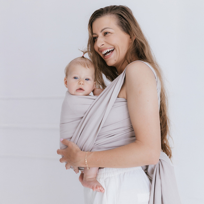 Woven wrap Zaffiro Be Close - Roma: Beige