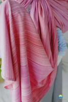 Chusta kółkowa Little Frog - Bambusowy Rubin