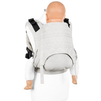 Nosidełko regulowane Fidella Fusion 2.0 Cubic lines Pale Grey