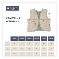 Zaffiro - 100% Wool Vest – Baranek Wool
