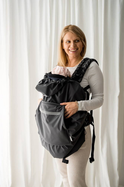 Osłonka na nosidełko Kavka - 2w1 Dark Grey