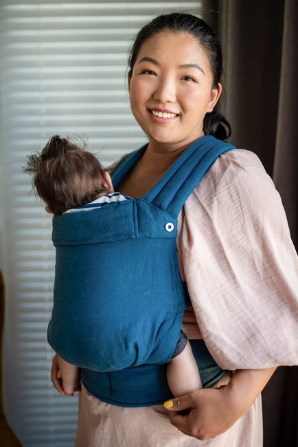 Nosidełko regulowane Qusy - Linen Mirage