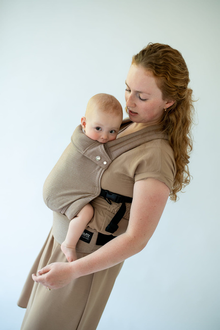 Qusy adjustable ergonomic carrier  2.0 - Walnut Twill Bamboo
