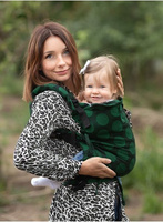 Nosidełko Kinder Hop Multi Soft: Dots Green