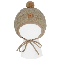 Zaffiro - Tulip Hat 100% Wool – Lamb M (6-12m) Brown