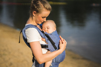 Nosidełko Kavka Multi-age Forget-me-not linen