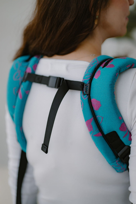 Baby carrier Kavka MultiAge Pro: Sakura Eucalyptus Cotton/Tencel