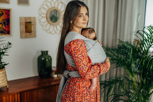 Woven wrap LennyLamb - Smoky - Honey