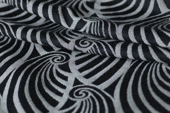 Chusta tkana Yaro Slings Dandy Black Natural Wool