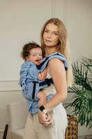 Ergonomiczne nosidełko regulowane - LennyUpGrade Pro: Polka Dots - Plot