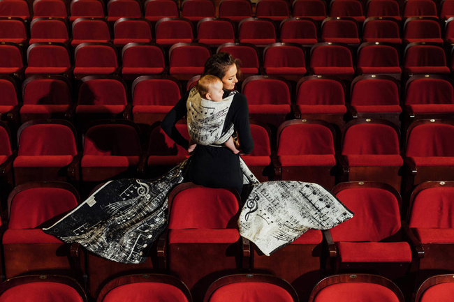 Chusta tkana LennyLamb - Symfonia - Violin