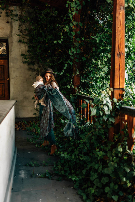 Chusta tkana LennyLamb - Lotos Nymph