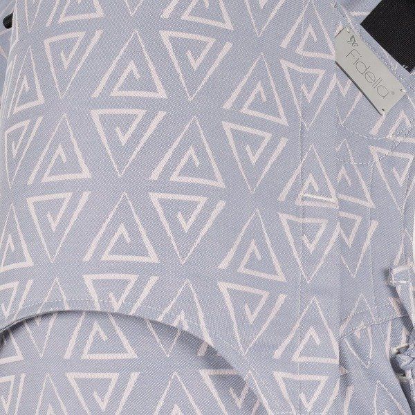 Nosidełko regulowane Fidella Fusion 2.0 Paperclips Aschblau