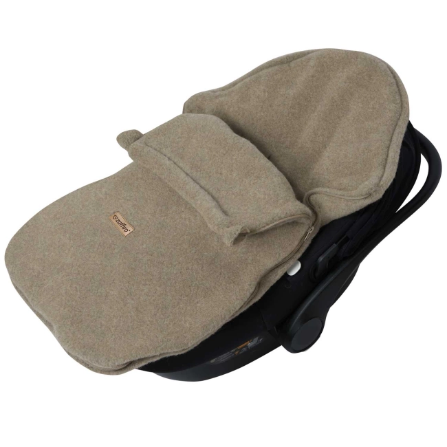 Zaffiro - Śpiworek Mini 0-18 miesięcy Wełna Premium - Sierra Brown