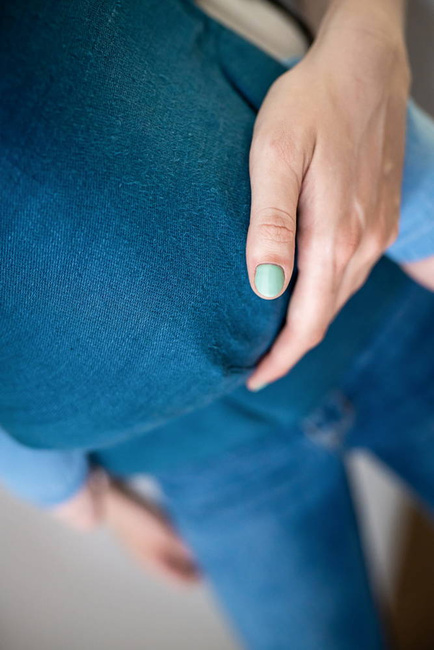 Nosidełko regulowane Qusy - Linen Mirage