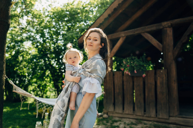 LennyLamb Ring Sling - Rainforest Serene