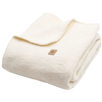 Zaffiro - Oslo Cotton Blanket 75x100, ecru