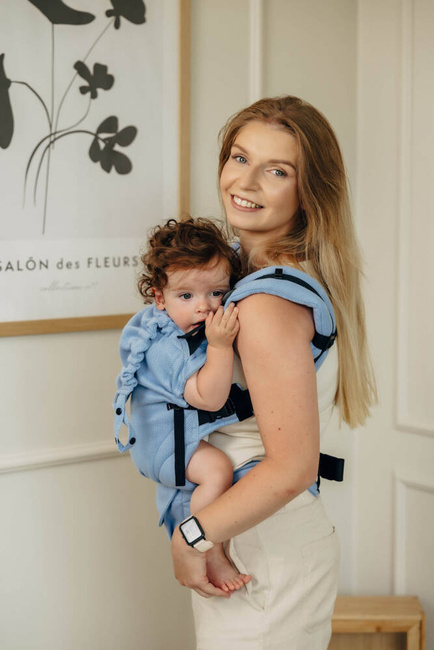 Ergonomiczne nosidełko regulowane - LennyUpGrade Pro: Polka Dots - Plot